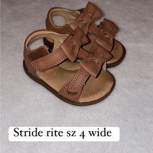Stride rite brown sandal toddler girl
